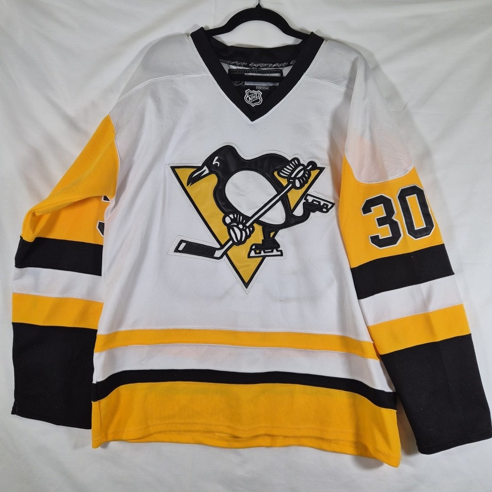 Pittsburgh Penguins Murray #30 Reebok CCM Authentic NHL Jersey Made In Canada...